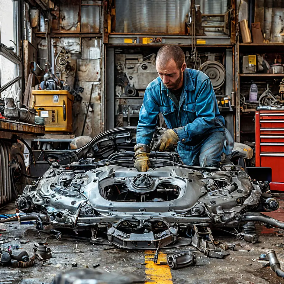 Снятие и установка защиты картера Renault Kangoo